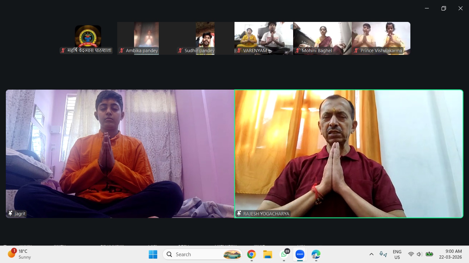 Meditation circle